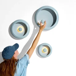 Oloha Medium Schale mit LED Akkuleuchte