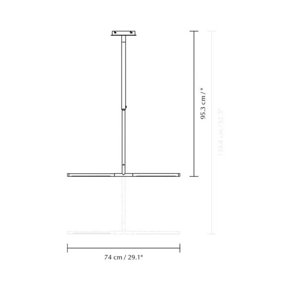 Omni LED Pendelleuchte