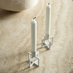 OneFlame Kerzenständer 2er Set H 8,3cm