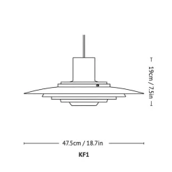 P376 KF1 Pendelleuchte