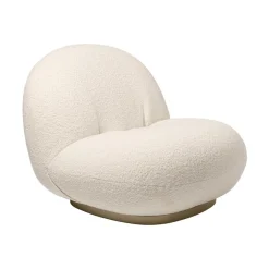 Pacha Lounge Chair Gestell perlgold drehbar