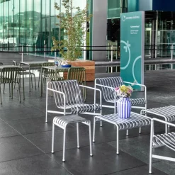 Palissade Garten Loungesessel niedrig Feuerverzinkt 2er Set