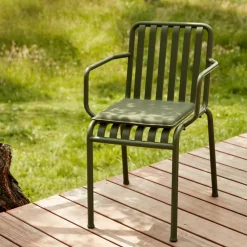 Palissade Garten-Armlehnstuhl 4er Set