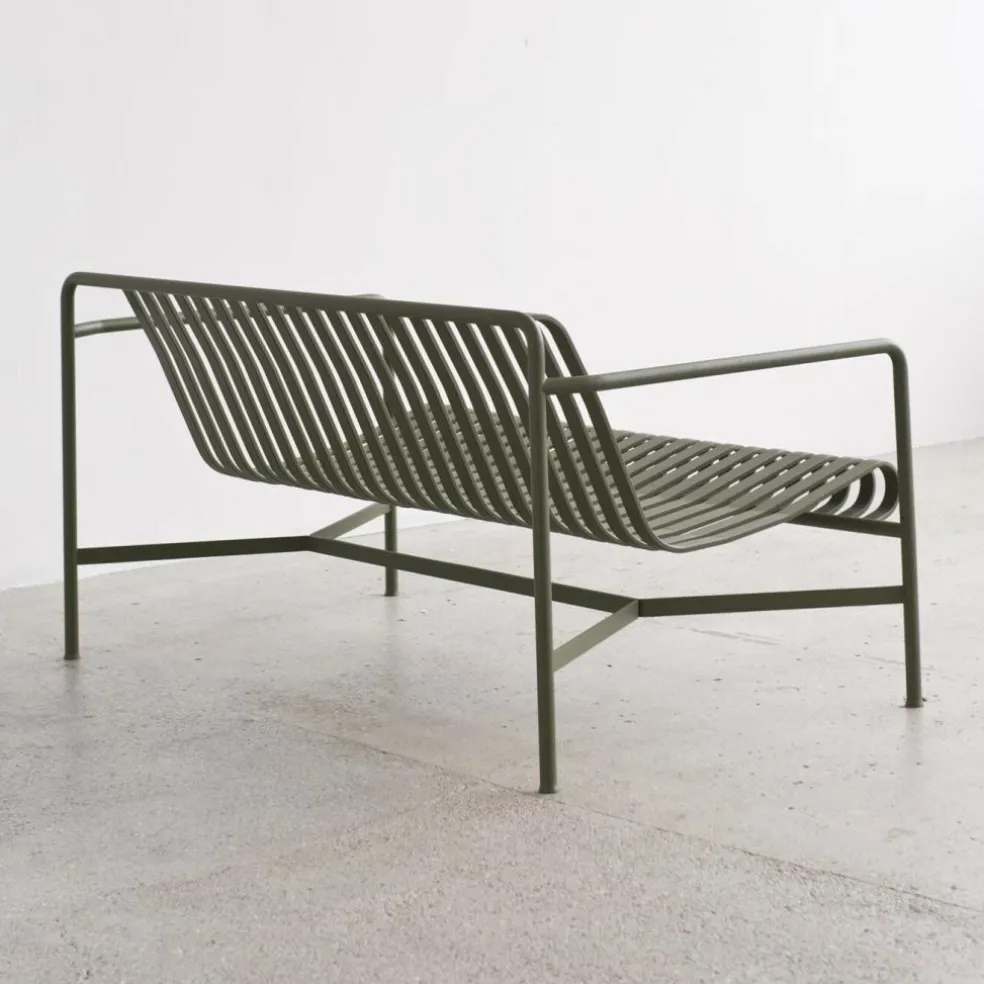 Palissade Gartenset Lounge Sofa + Ottoman