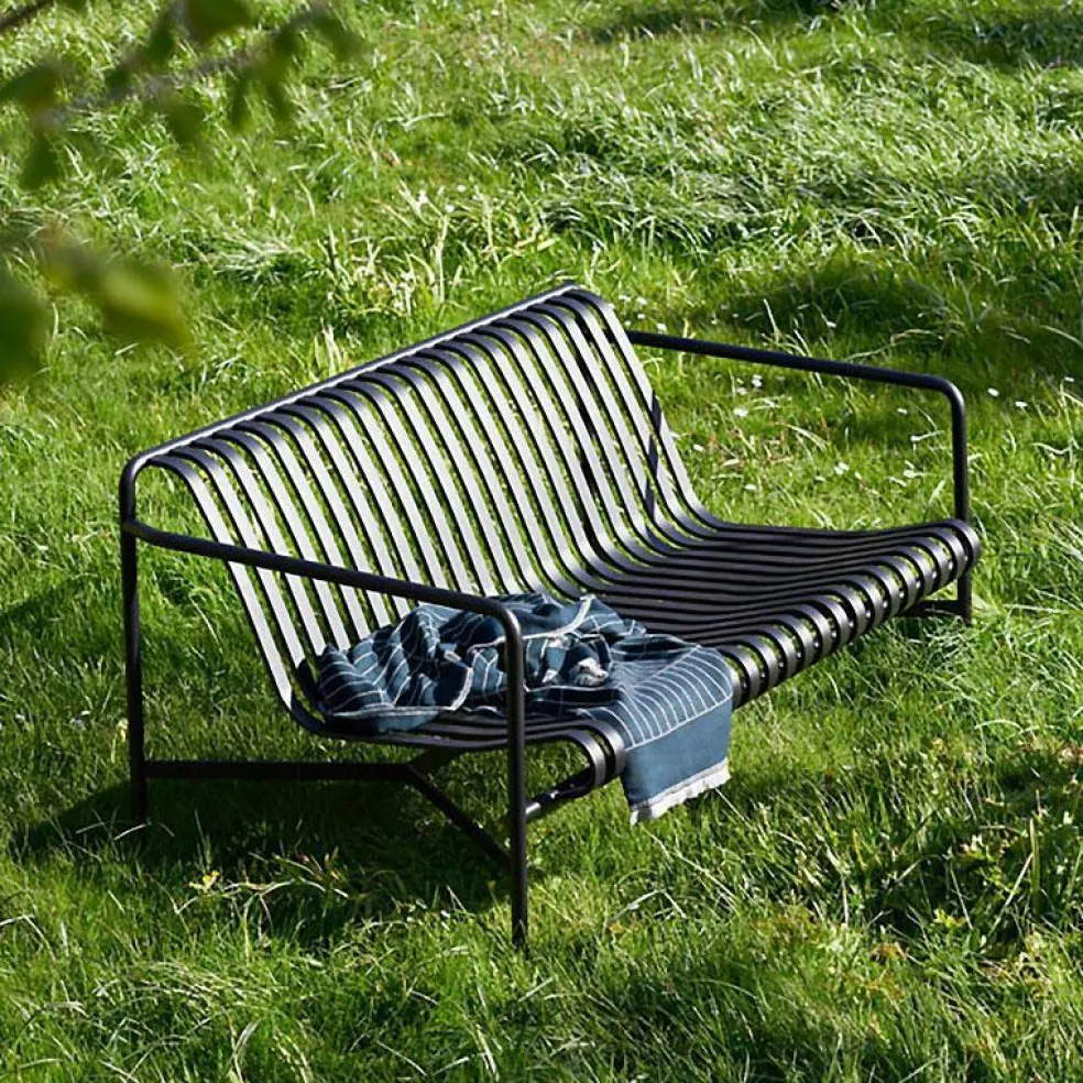 Palissade Gartenset Lounge Sofa + Ottoman