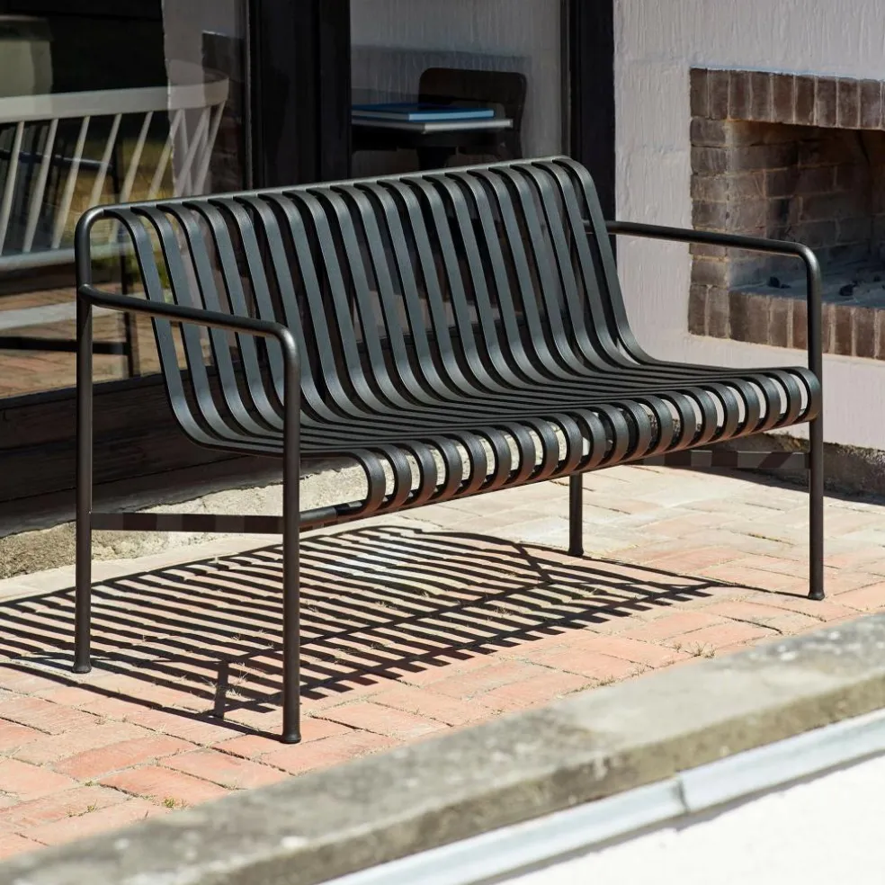Palissade Gartenset Lounge Sofa + Ottoman
