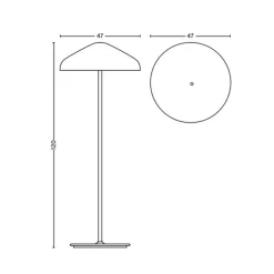 Pao LED Stehleuchte