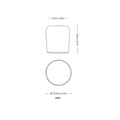 Passepartout JH10 LED Wandleuchte/ Deckenleuchte