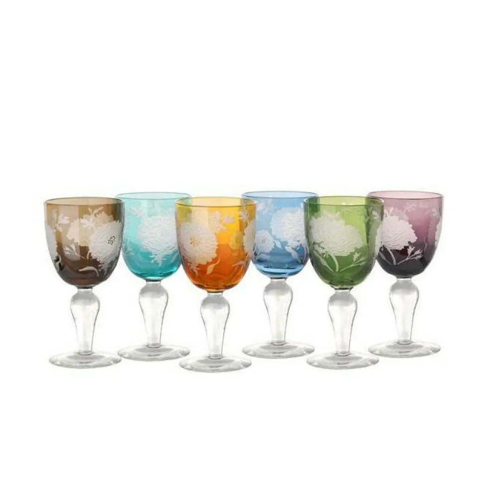Peony Weinglas 6er Set