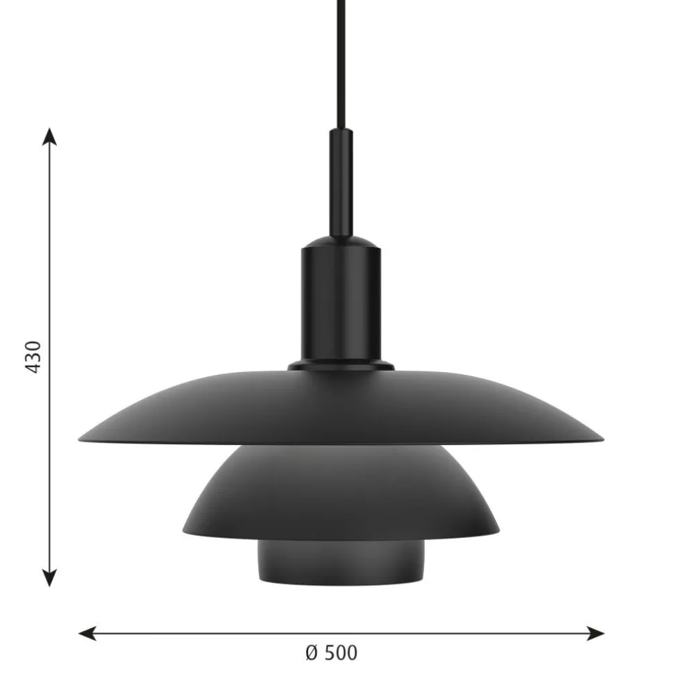 PH 5/5 LED Pendelleuchte Metall