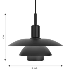 PH 5/5 Pendelleuchte Metall
