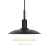 PH 3/3 Pendelleuchte Opalglas und Metall