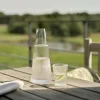 Pilastro Karaffe 1L mit Glas 0,2L