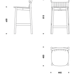 Pind Barstuhl 65cm