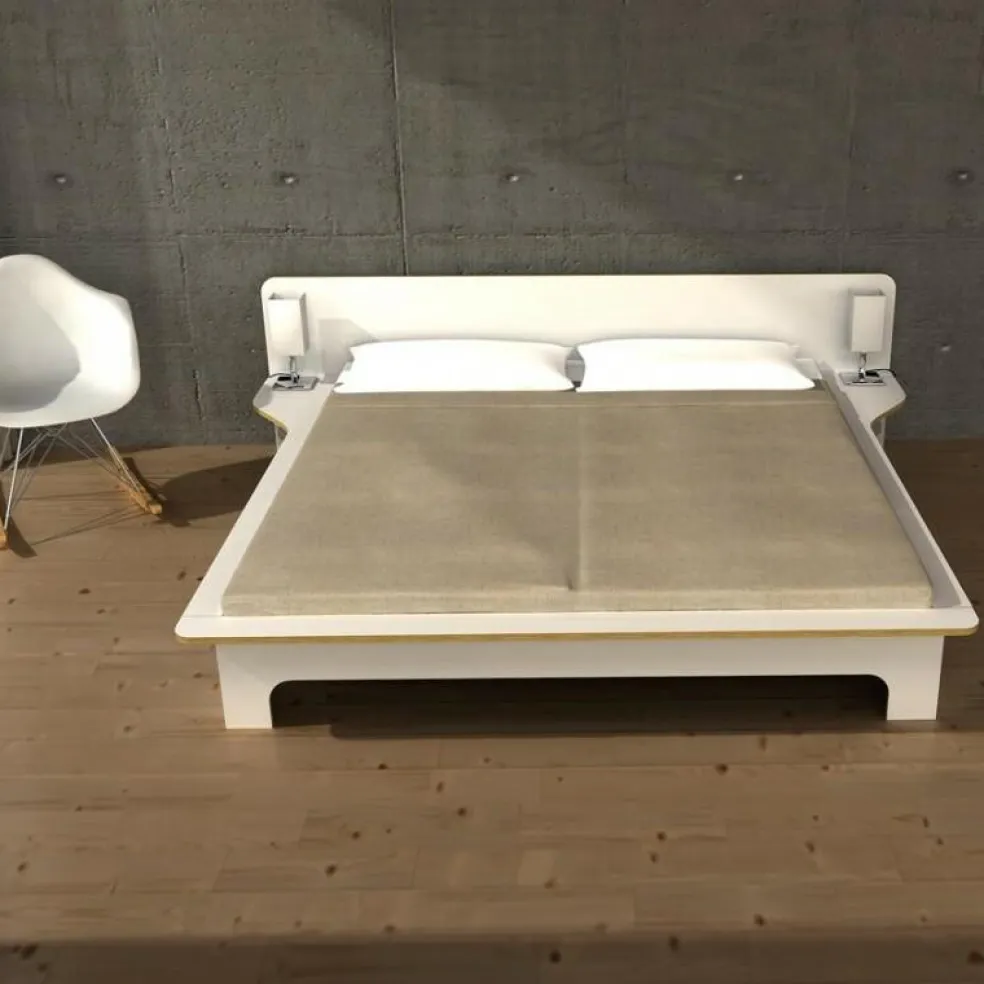 Plane Doppelbett 200x200cm