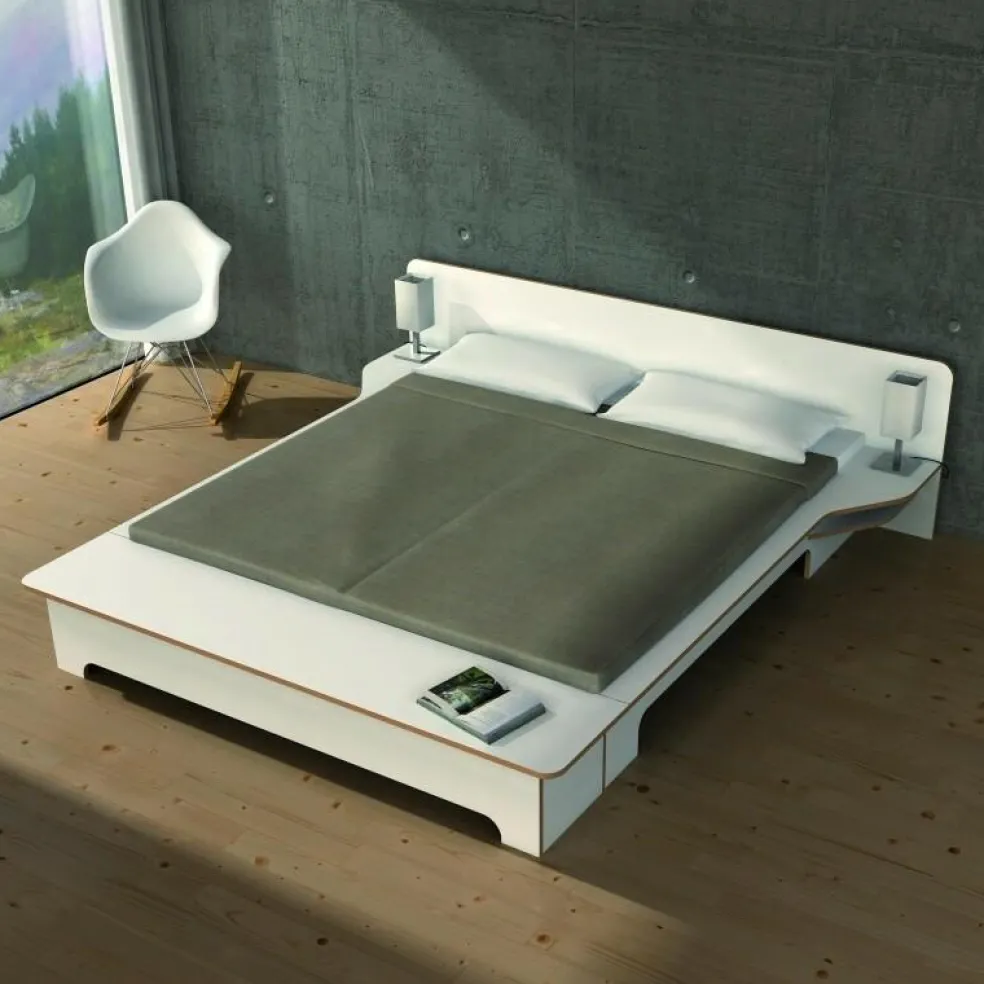 Plane Doppelbett 180x200cm