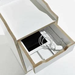 Plane Rollcontainer mit Tür links