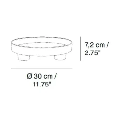 Platform Tray Tablett