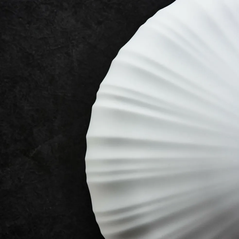 Plissée LED Stehleuchte