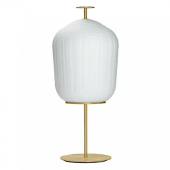 Plissée LED Stehleuchte
