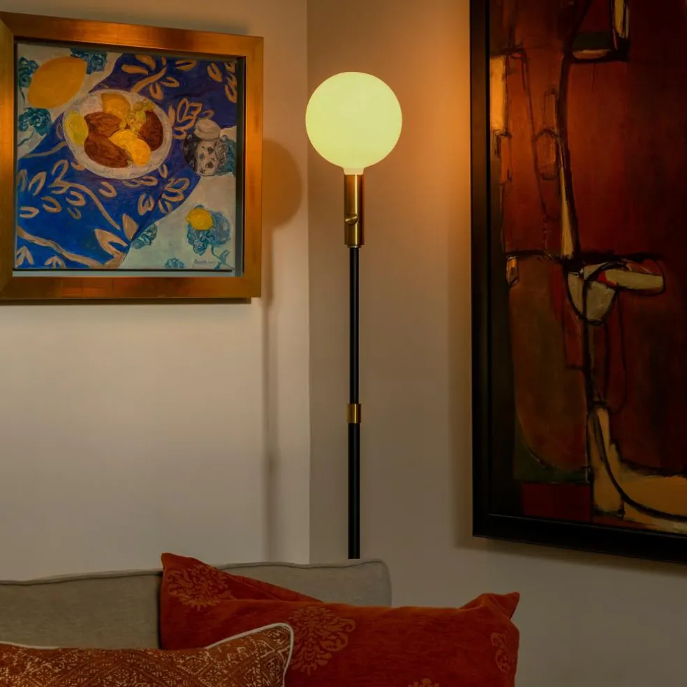 Poise Stehleuchte + Sphere V LED E27 Dim To Warm