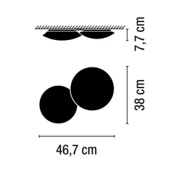 Puck 5432 LED Deckenleuchte