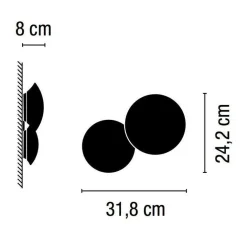 Puck 5425 Wandleuchte