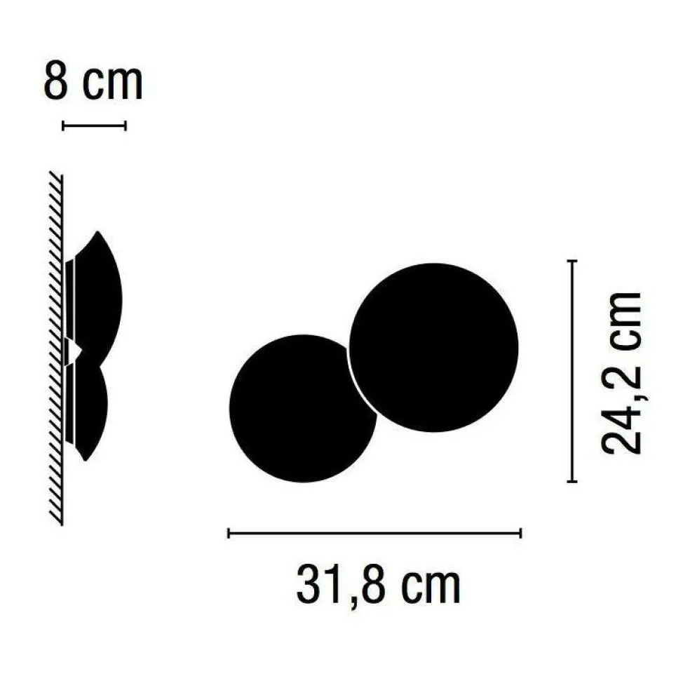 Puck 5425 Wandleuchte