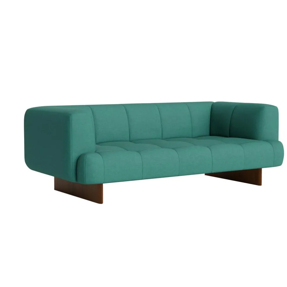 Quilton Lift 2-Sitzer Sofa Gestell Nussbaum