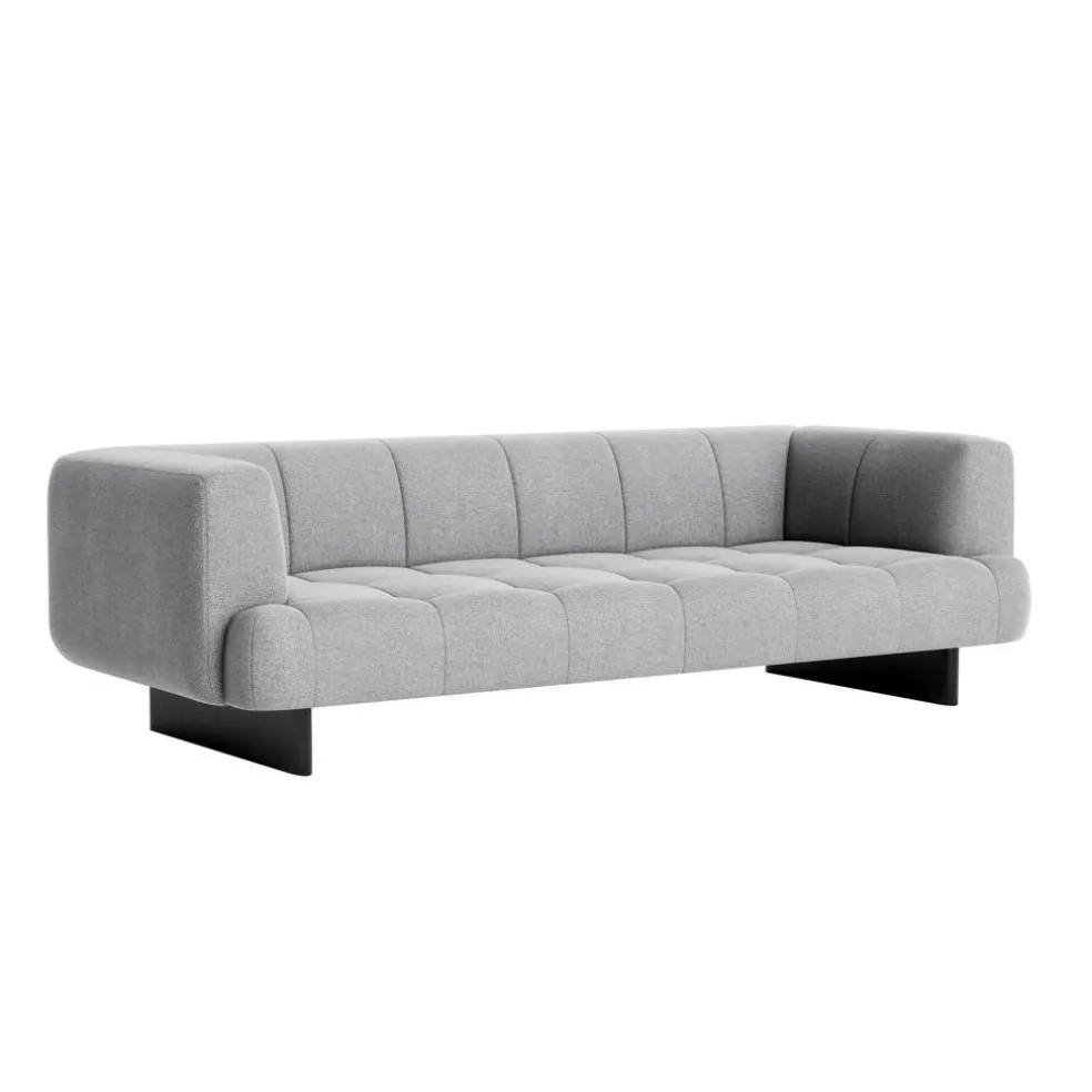 Quilton Lift 3-Sitzer Sofa Gestell Eiche schwarz