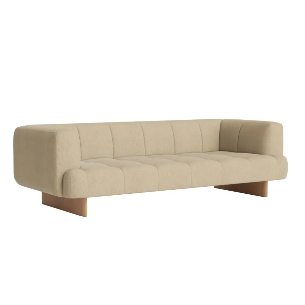 Quilton Lift 3-Sitzer Sofa Gestell Eiche