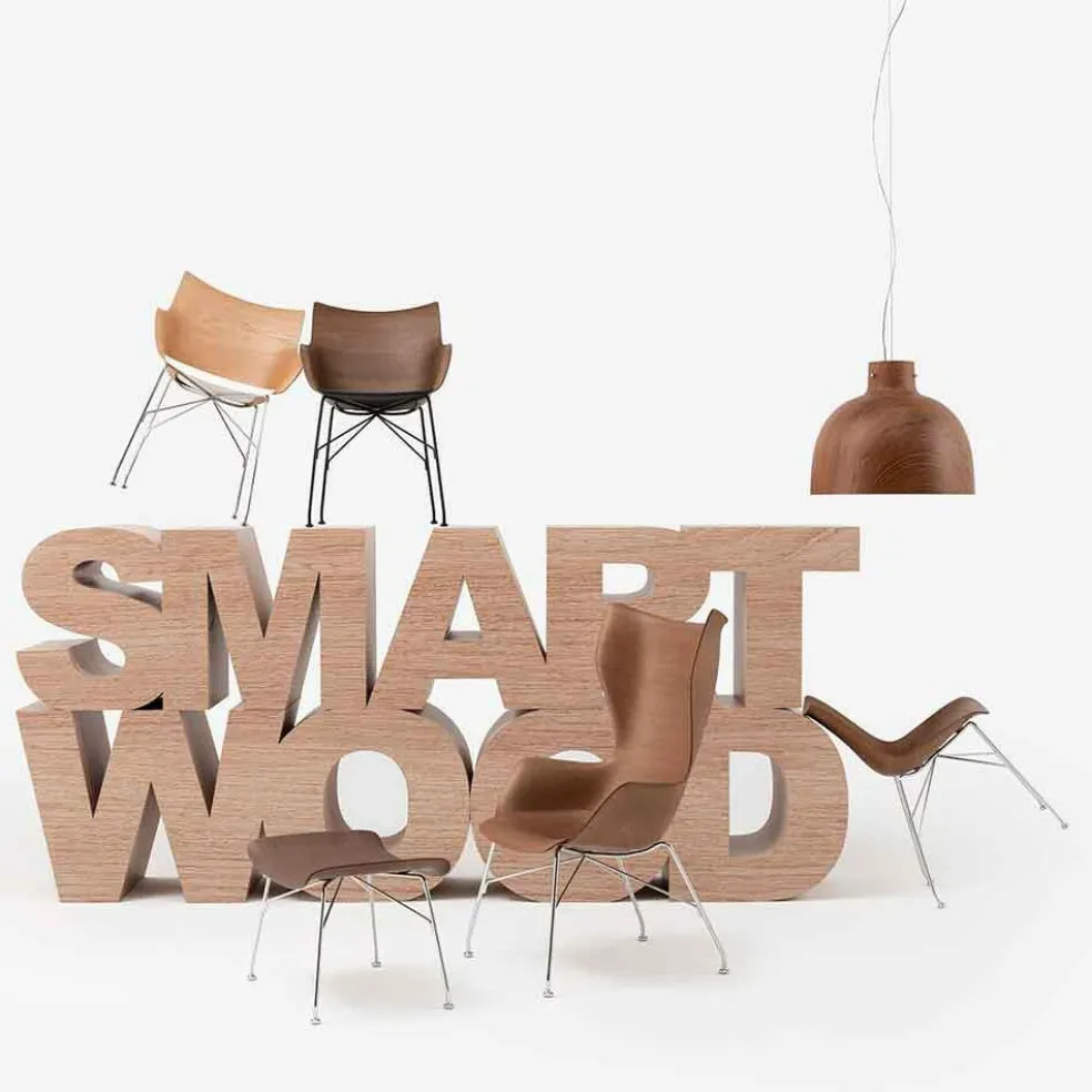 Q/Wood Armlehnstuhl 55x84x57cm