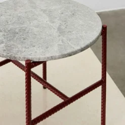Rebar Beistelltisch Marmor Ø45cm
