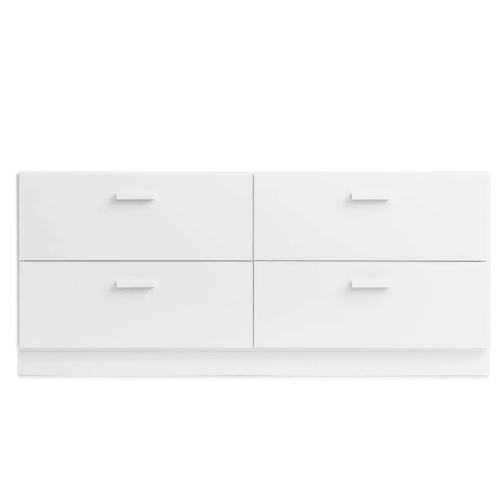 Relief Kommode niedrig mit Sockel 123x46,6cm