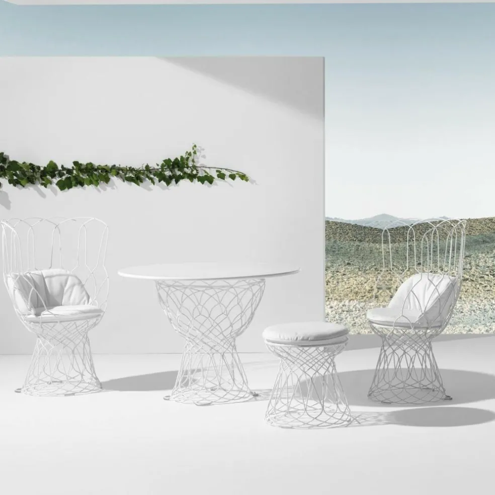 Re-Trouvé Garten-Beistelltisch / Hocker