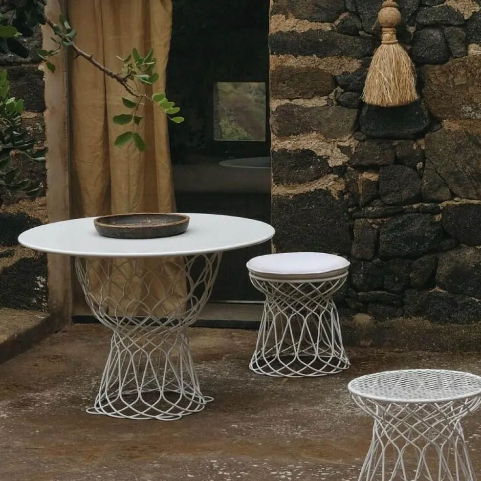 Re-Trouvé Garten-Beistelltisch / Hocker