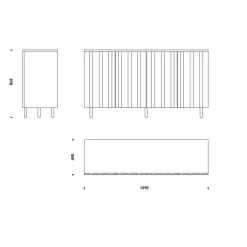 Rib Sideboard