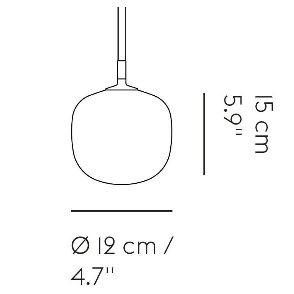 Rime LED Pendelleuchte Ø 12cm