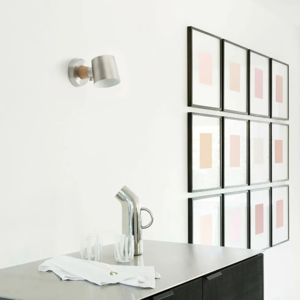 Rise Wandleuchte Hardwired Edelstahl