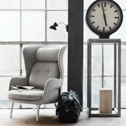 Ro™ JH1 Ohrensessel Stoff Füße aus Aluminium