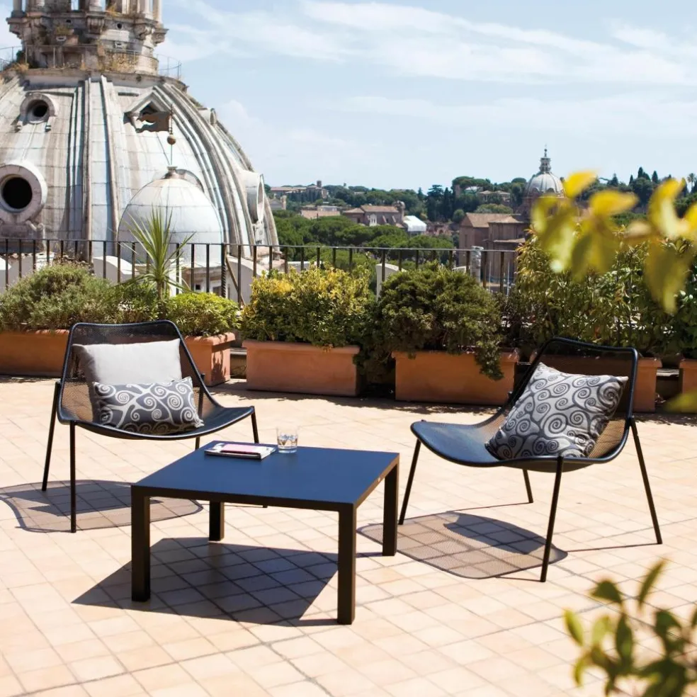 Round Garten-Beistelltisch 80x80x42cm