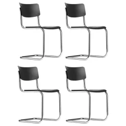 S 43 Freischwinger Stuhl 4er Set
