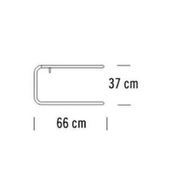 S 35 LH Pure Materials Fußhocker Büffelleder