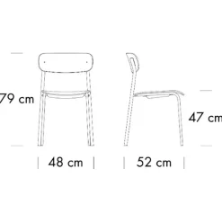 S 243 Stuhl Monochrom