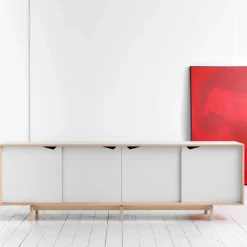 S1 Sideboard Türen weiß