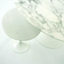 Saarinen Beistelltisch Ø 41cm Marmor