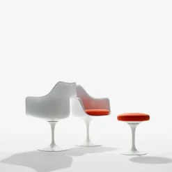 Saarinen Tulip Armlehnstuhl drehbar