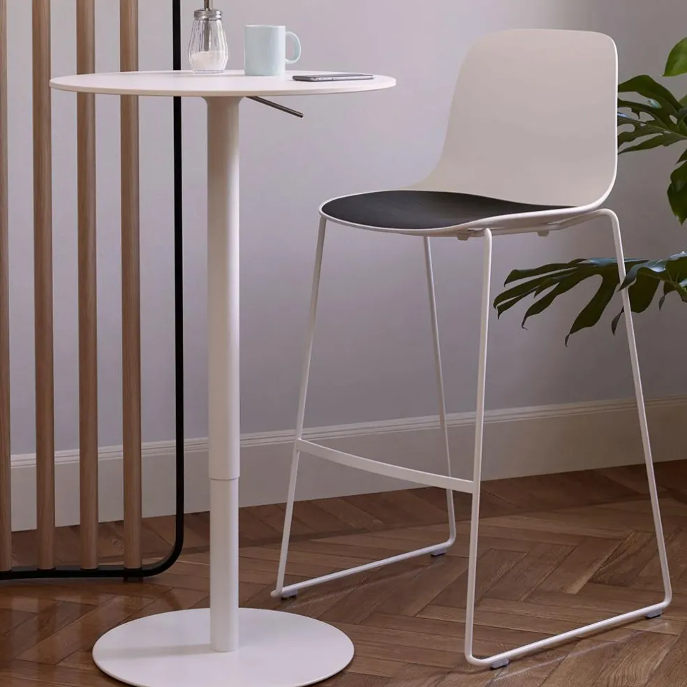 Seela S321 Barhocker mit Stoff H 75cm