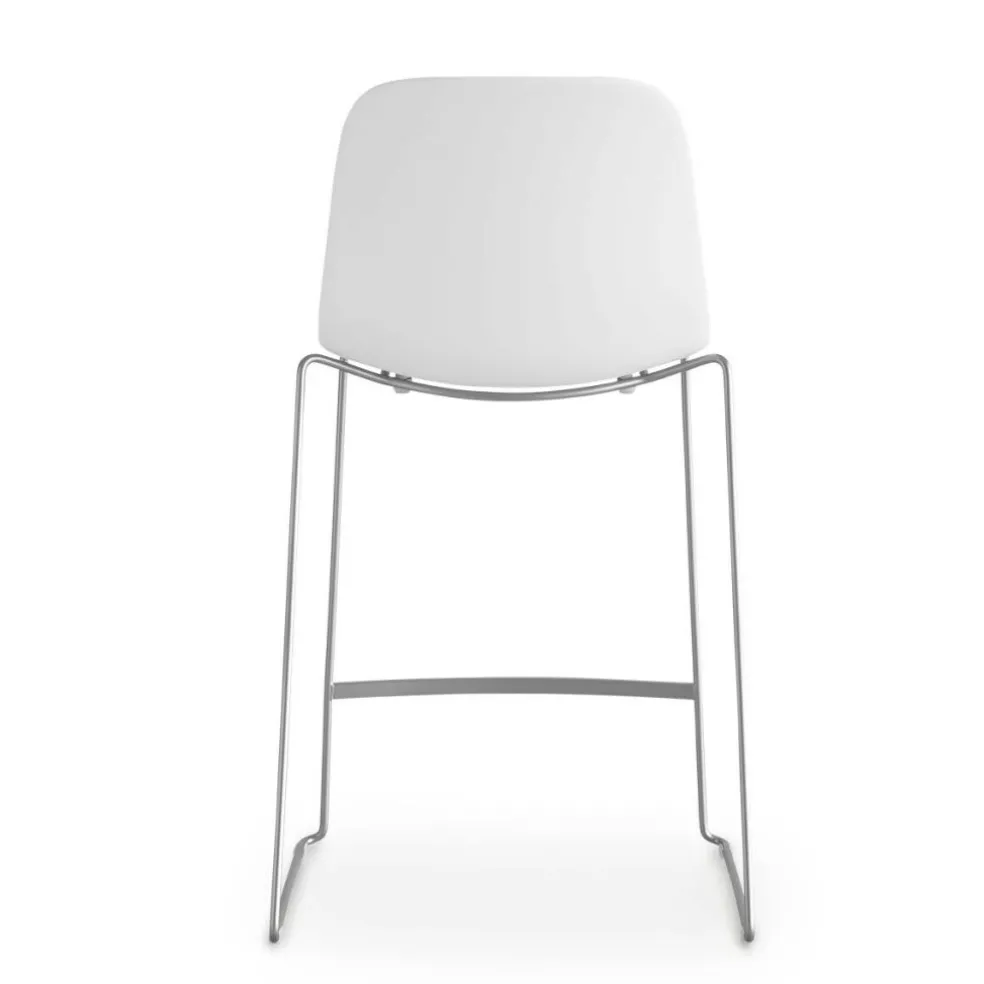 Seela S321 Barhocker mit Stoff H 75cm