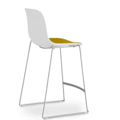 Seela S321 Barhocker mit Stoff H 75cm
